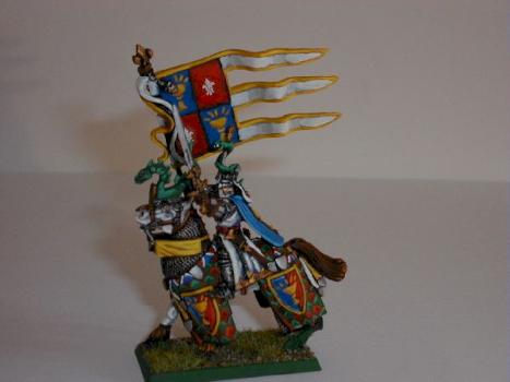 Battle standard bearer of Bretonnia by Rusiel