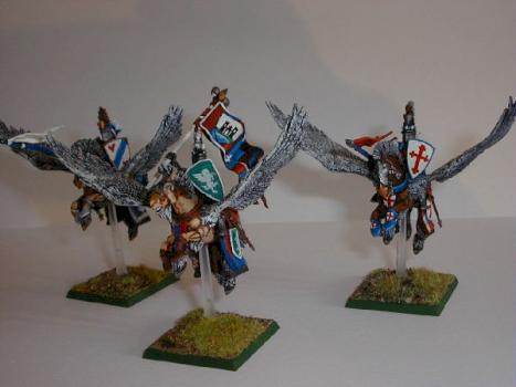 Pegasus knights by Rusiel