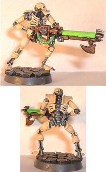 Necron Warrior by kleiner Wolf