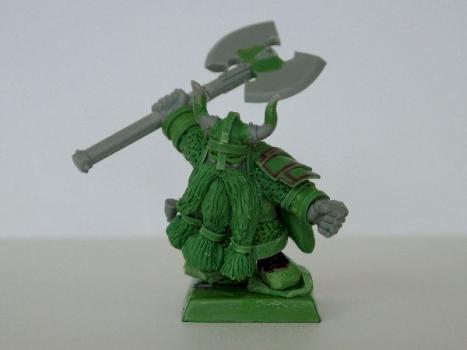 Dwarf Lord Green stuff by effendi87