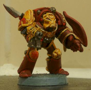 Khorne Champion In Terminator Armour by gork