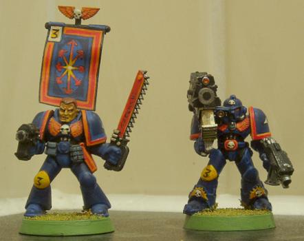 Chaos Marines by gork