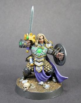 Ansel, Paladin :02916 by mikecarrero