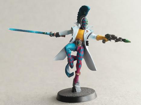 harlequin troupe leader by VanWizard