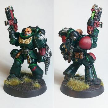 Custom Dark Angels Apothecary by Lautrec