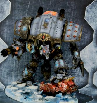 Space Wolves Imperial Knight by Piriney