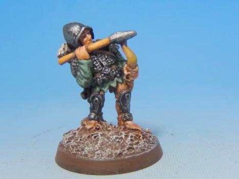 Fighter With Javelin by martydebergy