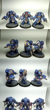 Ultramarines Primaris Aggressors by epoepo