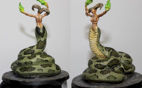Mythic Battle Pantheon - Echidna by Sarevok