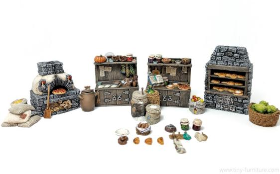 Medieval bakery by Kazanceva