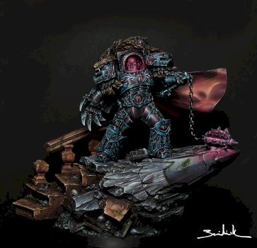 Horus Lupercal by The_Chromatic_Circle