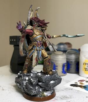 Magnus the Red, Primarch of the Thousand Sons by Michael Cherry