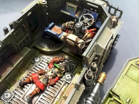 Vostroyan Taurox by Tiger Graffiti