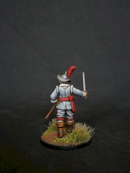 English civil war Pike Officer 28mm by jibster