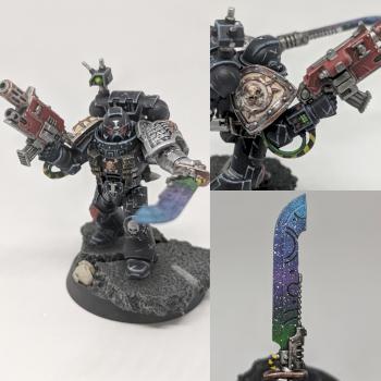 Death Guard Deathwatch Marine by Whiteout Studios