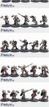 Knights of the Chalice Troops by MadFlyArtStudio