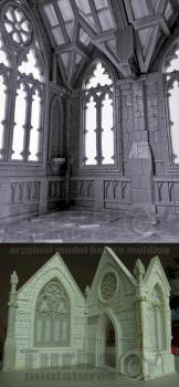 chapel modular terrain cathedral building by turbo