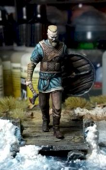 Ragnar on pier - Scale 75 (front view) by BumbleFooted