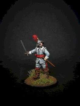 English civil war Pike Officer by jibster
