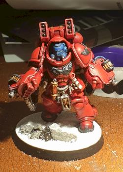 Blood Angels Aggressor by Willitt