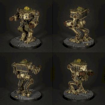 Warhammer 40k Death Guard alternative Dreadnought by Green_Brush