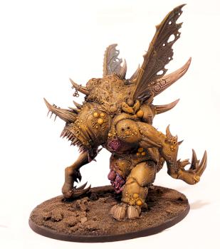 Nurgle Daemon Prince with Wings by Grim Factorum