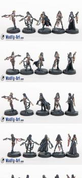 Daughters of the Crucible All Stars Command Group by MadFlyArtStudio