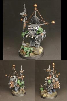 Ork Big Mek by Bungh0le
