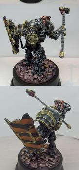 ‘Iron Circle’ Domitar-Ferrum Class Battle-automata by blobofpaint