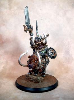 Kael from Tir-Na-Bor, Dwarf Knight Scratchbuilt by Lobster