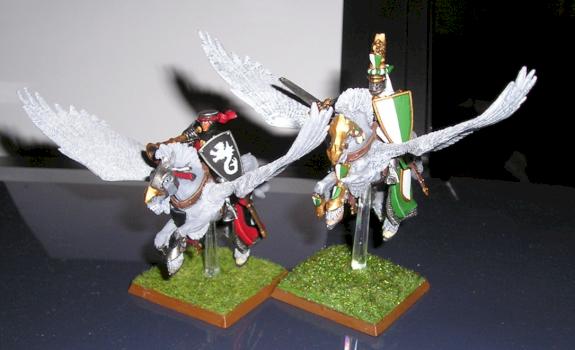 Pegasus Knights Champion an Musician by DerFeind