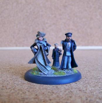 Tszar Nicholas, Tsarina + 2 children by Interstice