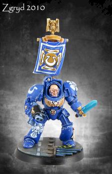Ultramarines Terminator Sergeant by WhiteRavenFactory