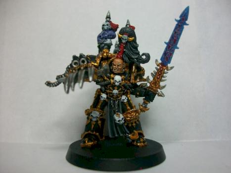 Abaddon, Black Legion, Chaos Space Marines, Horus, Lord Chaos, Terminator Armor, Warhammer 40,000 by joanel