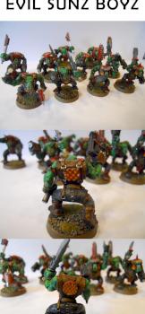 Evil Sunz Ork Boyz by hazelanne