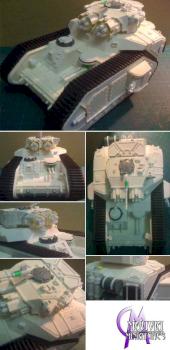 Macharius Vulcan Mega-bolter by mauvia
