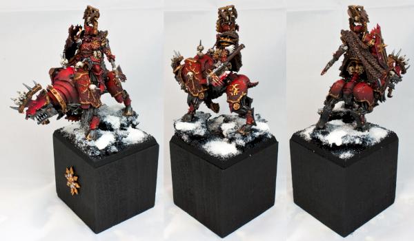 Khorne Chaos Lord on Juggernaut by Eggroll
