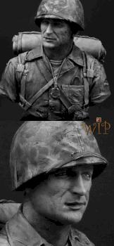 USMC Iwo Jima - Work in Progress by jarhead