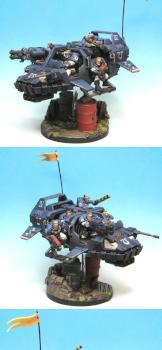 Ultramarines Landspeeder Storm by winterdyne
