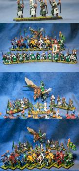 Bretonnian Battalion by Leavesden