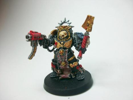 Terminator Chaplain space marine by joanel