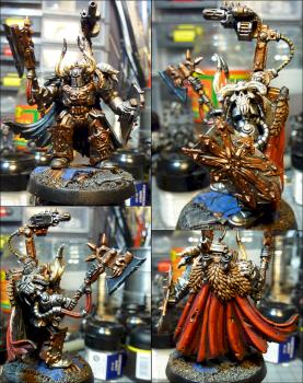 Chaos Iron Warrior Terminator Aspiring Champion by Warsmith Vladvar