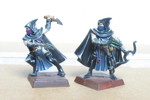 Dark Elves Assassins by snigelkola