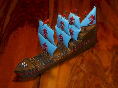 Uncharted Seas Imperial battleship by jabba666