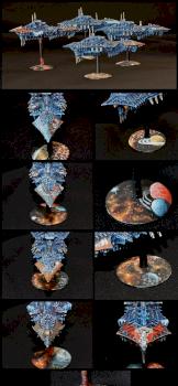 BFG night lords fleet by zekaine