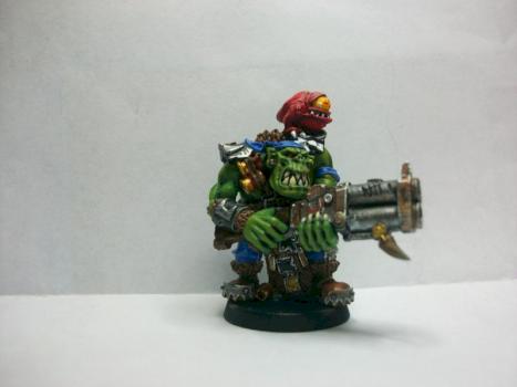 Ork Flash Git With Targeting Squig,Ork Nob, Warhammer 40,000 by joanel