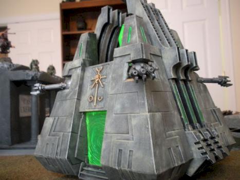 40k Necron Monolith by Madwars