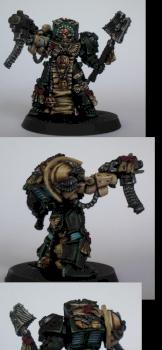 Dark Angels Absolution Priest/ Chaplain in Terminator Armor by NothingInCommon