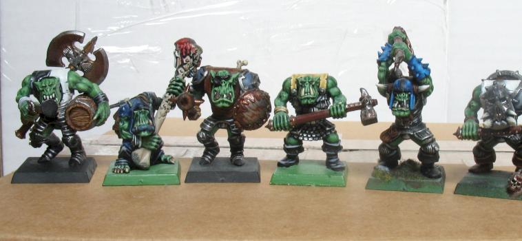 Converted Orcs for Mordheim by snigelkola