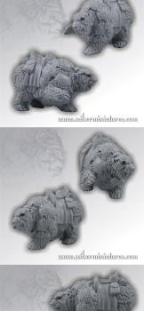 War Bear Scibor Monstrous Miniatures by Scibor